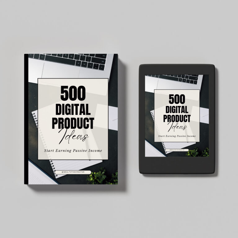 500 Digital Product Ideas That Can Make You Rich in 2025