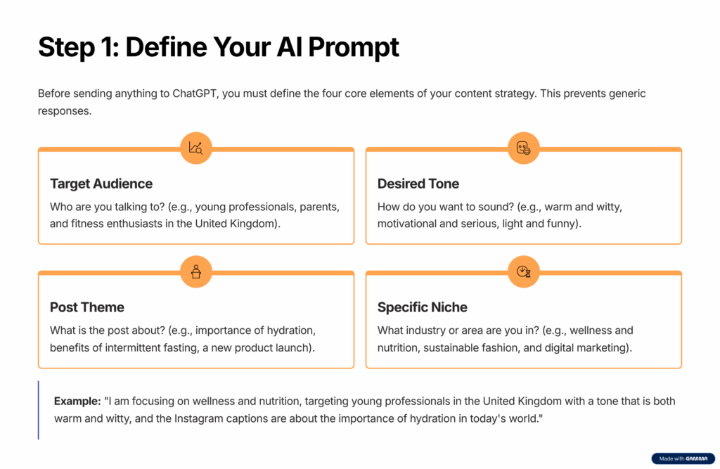 How to Master ChatGPT to Brainstorm 50 Instagram Captions in 10 Minutes