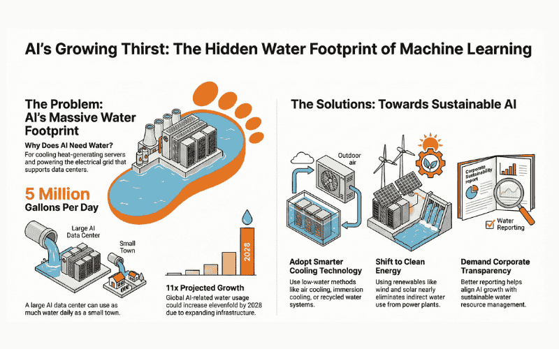 How Much Water Does AI Use? A Research-Based Overview